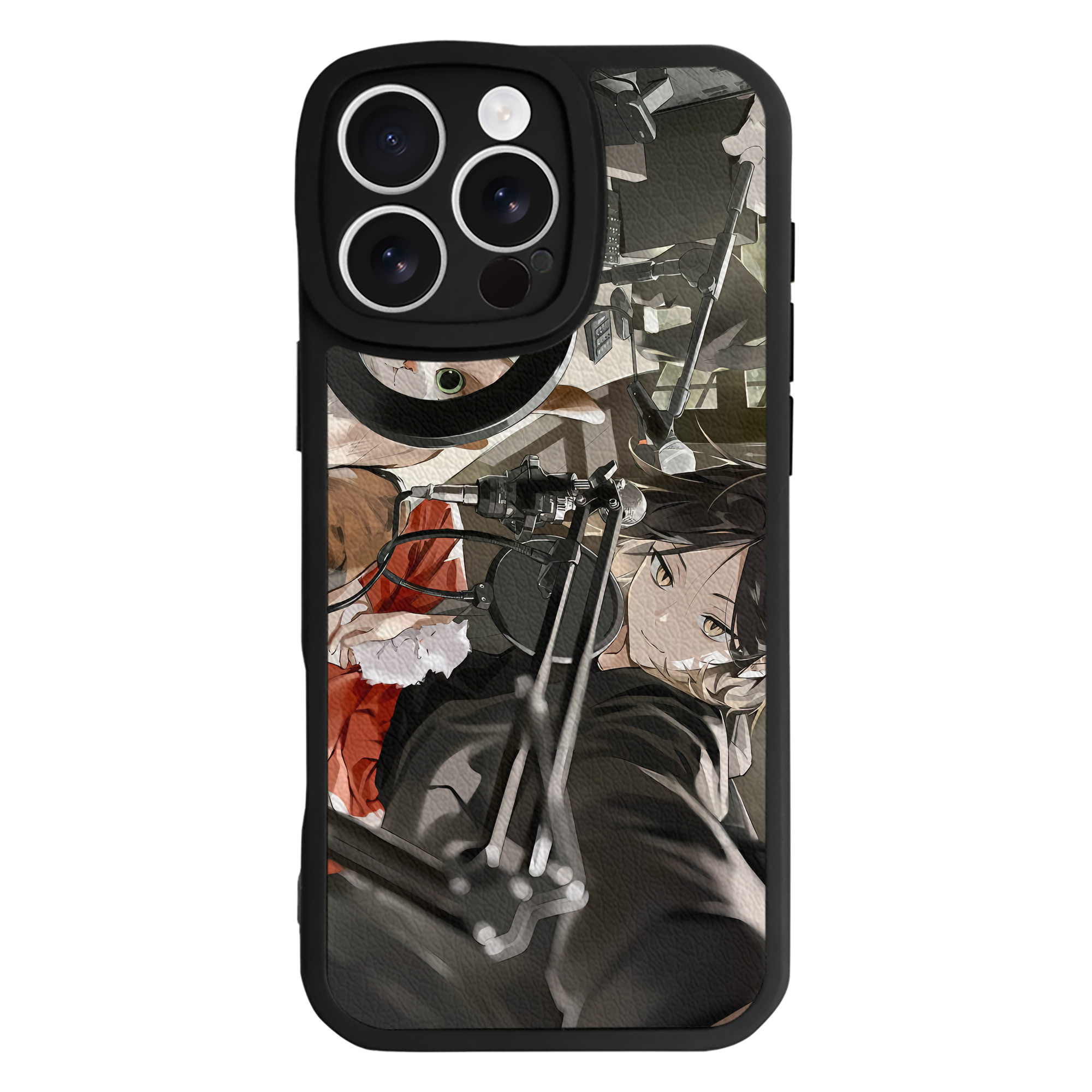 （画像用） ハイキュー!! Haikyu!! 【iPhone 16シリーズ対応】シリコンスマホケース（レザー調） 材質：シリコン